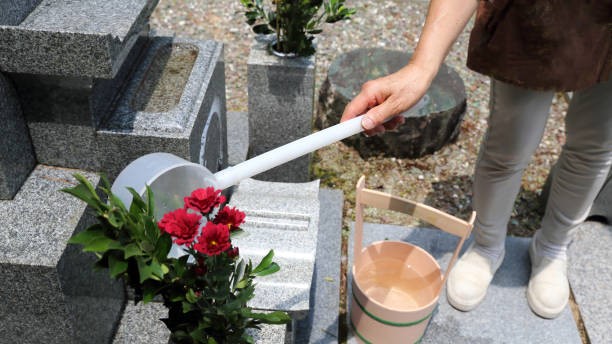 お墓参りの基本的の流れ