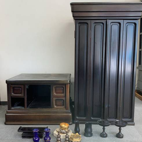 神奈川県川崎市での仏壇回収・仏具供養（39,800円）