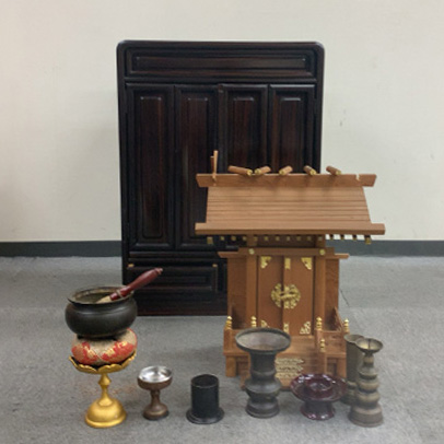 東京都国分寺市での仏壇回収・仏具供養（29,800円）